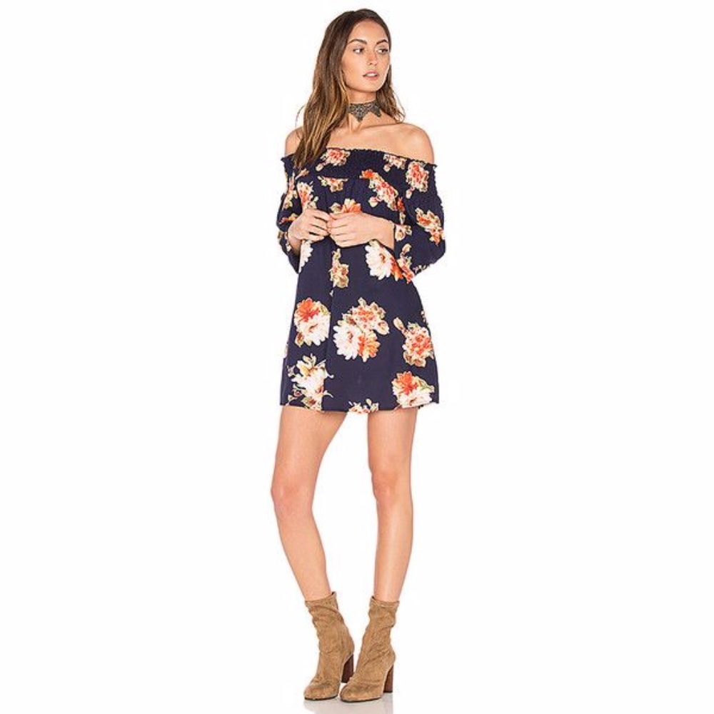 Off the Shoulder Dress  Band of Gypsies XS